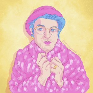Adeem the Artist Cast Iron Pansexual
